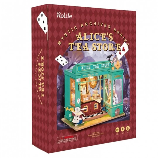 Alice's Tea Store - Miniature 3D DIY Rolife Rolife - 1