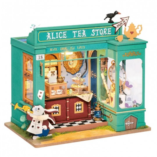 Alice's Tea Store - Miniature 3D DIY Rolife Rolife - 2