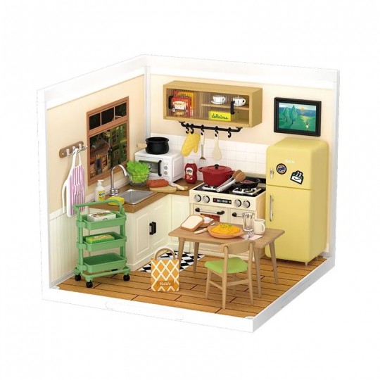 Happy Meals Kitchen - Miniature 3D DIY Rolife Rolife - 2