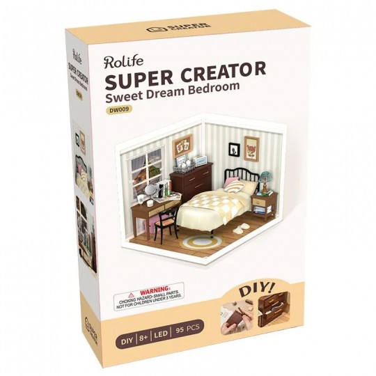 Sweet Dream Bedroom - Miniature 3D DIY Rolife Rolife - 2