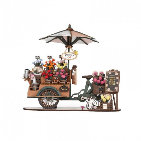 Blossom Cart - Puzzle 3D en bois Rolife Rolife - 1