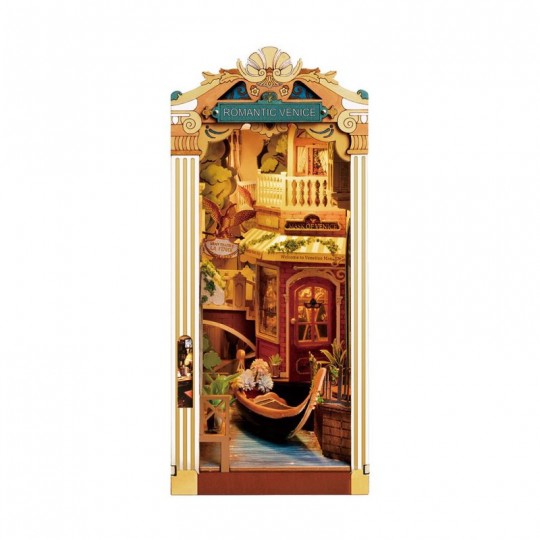 Book Nook Romantic Venice - Puzzle 3D en bois Rolife Rolife - 1