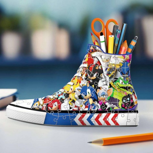 Puzzle 3D Sneaker - Sonic Ravensburger - 2