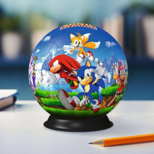 Puzzle 3D Ball 72 pièces - Sonic Ravensburger - 2