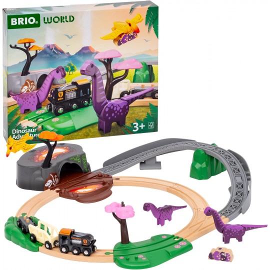 BRIO Circuit Aventure Dinosaure BRIO - 1