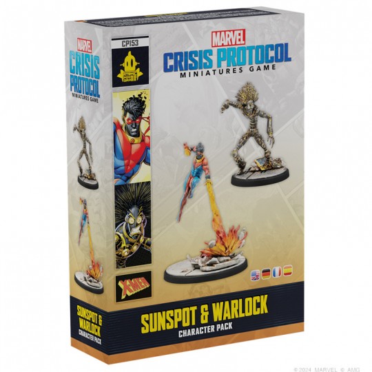 Marvel Crisis Protocol : Sunspot & Warlock Atomic Mass Games - 2