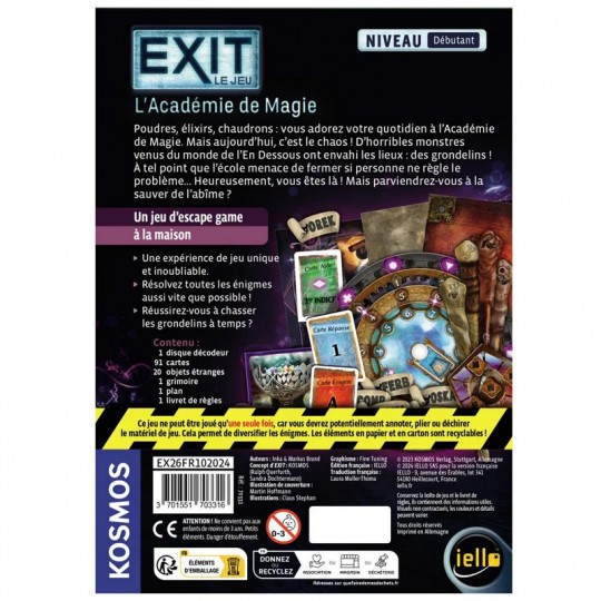 EXIT : Académie de magie iello - 3