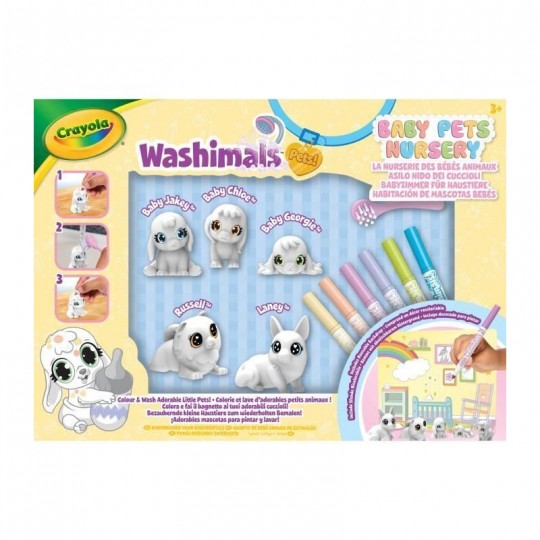 Washimals Baby Pets Nursery Pack - Crayola Crayola - 1