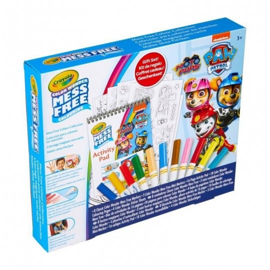 Coffret feutres Color Wonder Pat'Patrouille - Crayola Crayola - 1