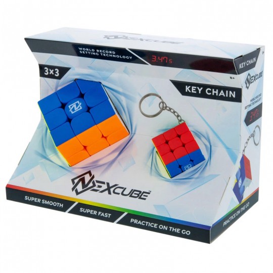 Nexcube Classic 3x3 + Keychain 3x3 Goliath - 1