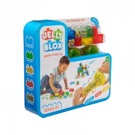 Blocs de construction Vroom Truck Kit - Jelly Blox Jelly Blox - 2