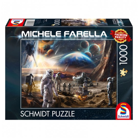 Puzzle 1000 pcs L'ultime frontière : missions spatiales Schmidt Schmidt - 1