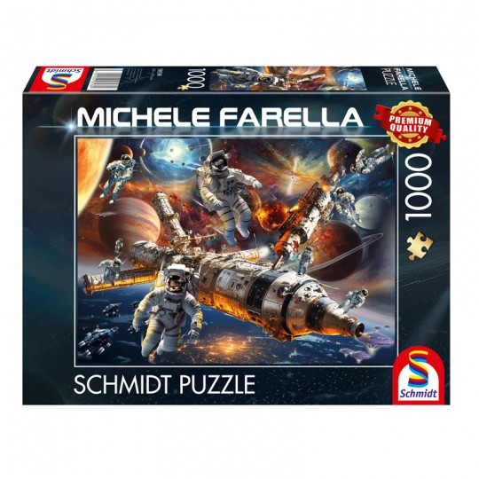 Puzzle 1000 pcs Magie des galaxies : en apesanteur dans l'espace Schmidt Schmidt - 1