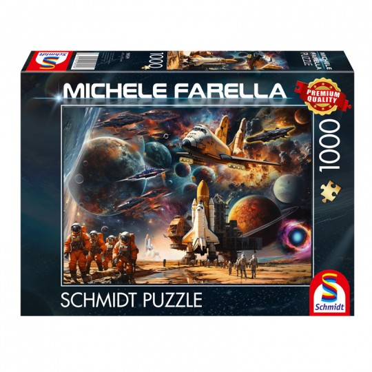 Puzzle 1000 pcs Fascination de l'espace : vers de lointaines galaxies Schmidt Schmidt - 1