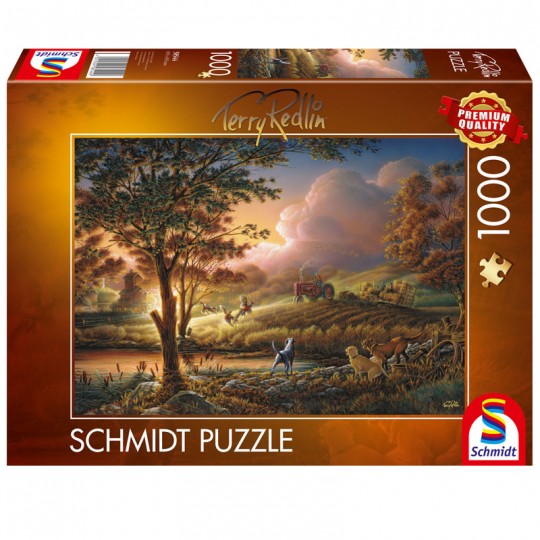 Puzzle 1000 pcs Moissons dorées de soleil Schmidt Schmidt - 1