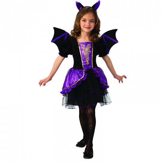 Déguisement Luxe robe tutu Chauve-souris Taille 5-7 ans - Rubies Rubies - 1