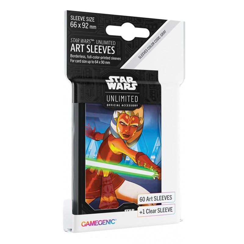 Boite de GG : SW Unlimited 60 Art Sleeves : Ahsoka Tano