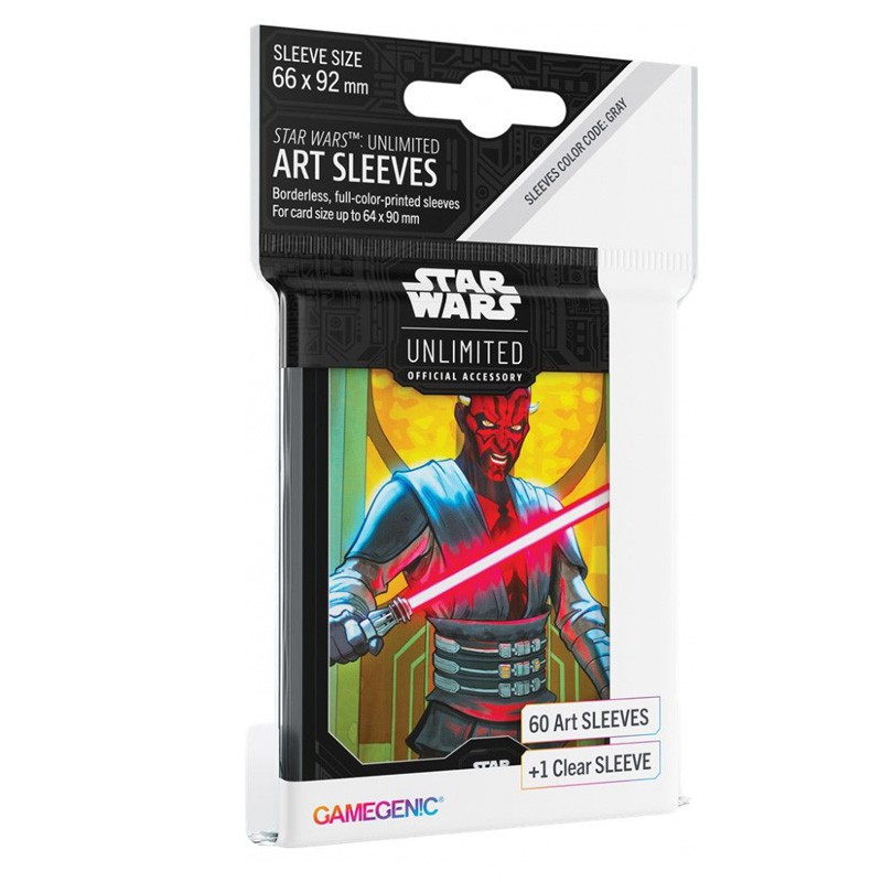 Boite de GG : SW Unlimited 60 Art Sleeves : Darth Maul