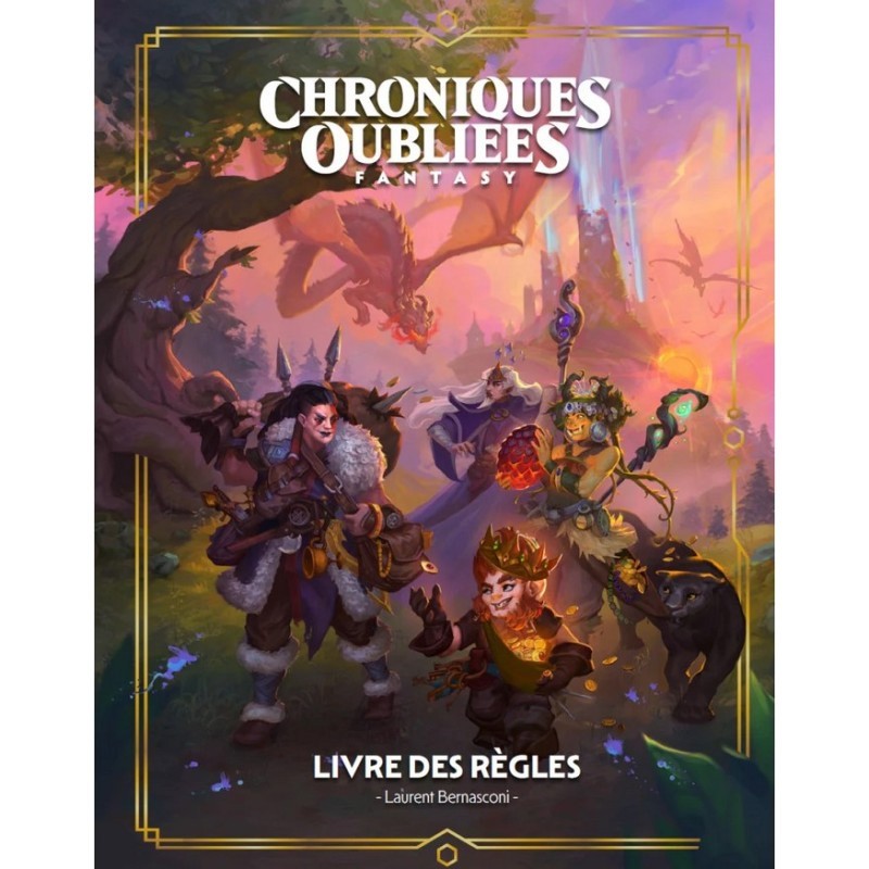 Boite de Chroniques Oubliées Fantasy 2nd édition - Livre de Règles