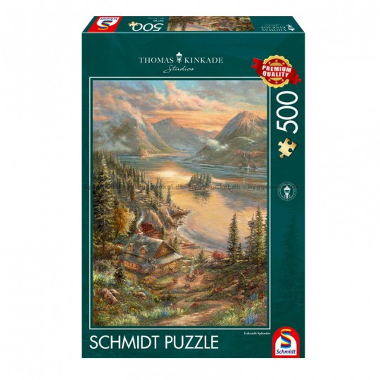 Puzzle 500 pcs Splendeur au bord du lac - Schmidt Schmidt - 1