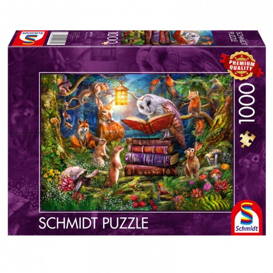 Puzzle 1000 pcs Contes sylvestres du soir Schmidt Schmidt - 1