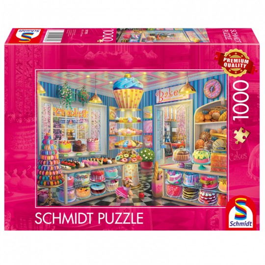 Puzzle 1000 pcs La pâtisserie multicolore Schmidt Schmidt - 1