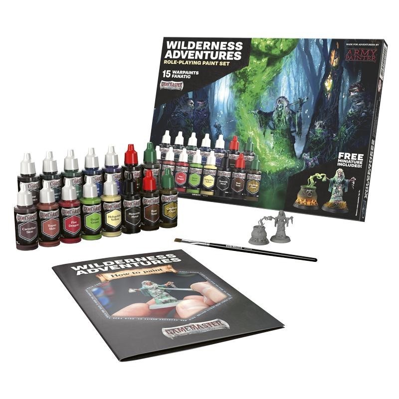 Boite de GameMaster Wilderness Adventures Roleplaying Paint Set - Army Painter