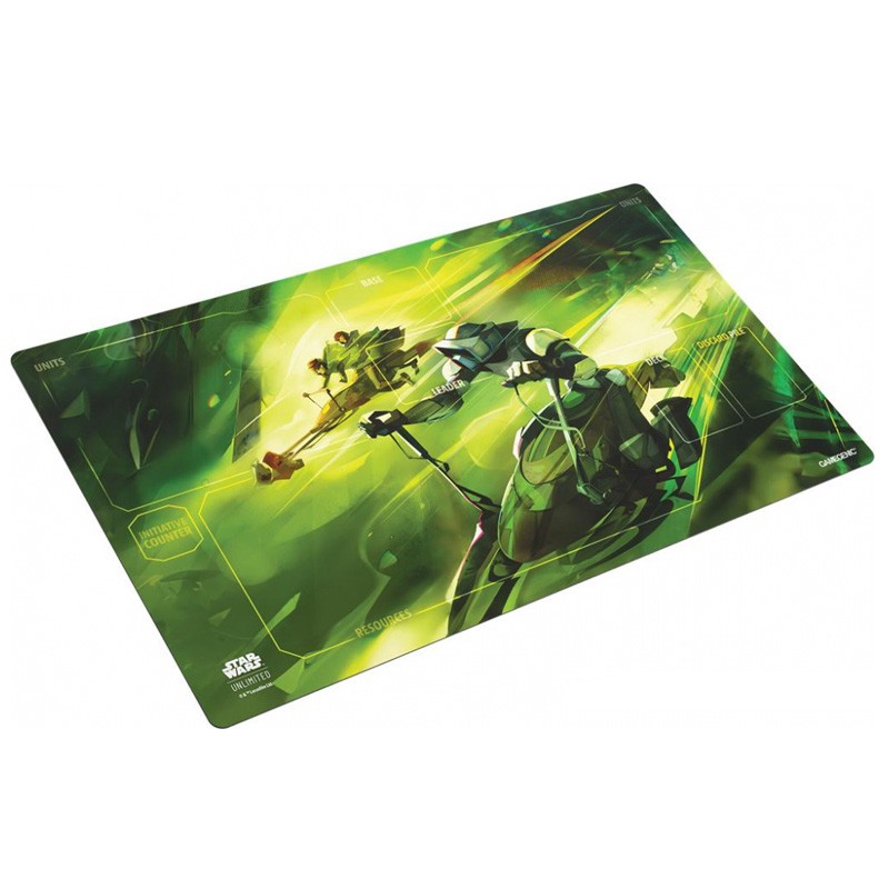 Boite de GG : SW Unlimited Playmat Art Game Mat : Speeder Bike Chase