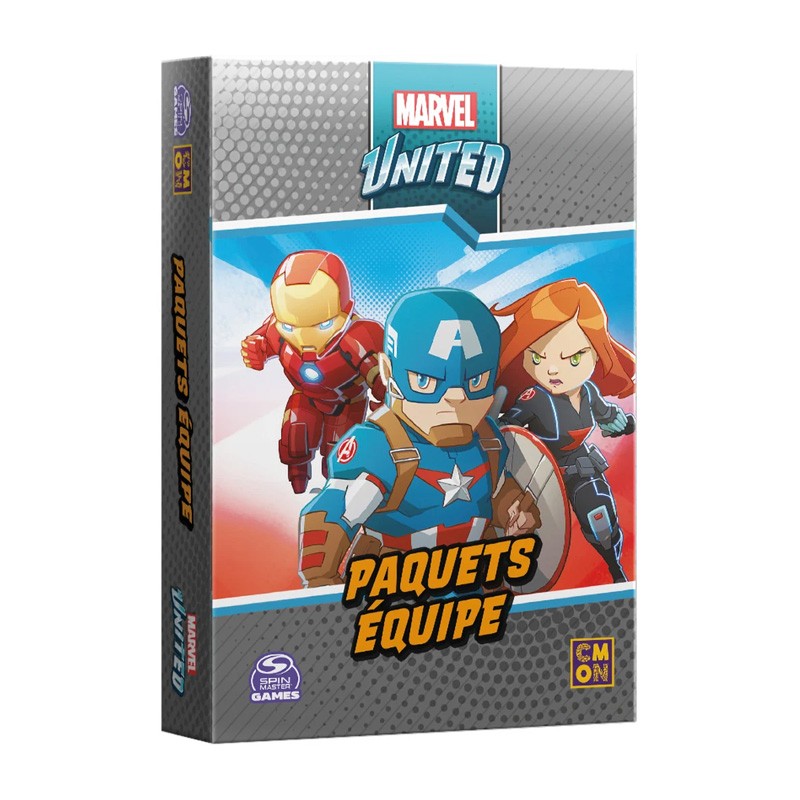 Boite de Marvel United : Paquet Equipe