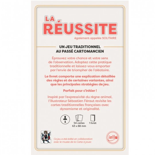 Cartes Traditionnelles : Réussite - Feraut iello - 3