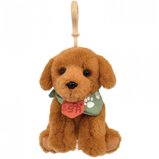 Porte clé : Bijou de sac X SPA Chien marron 13 cm Histoire d'Ours Histoire d'Ours - 1