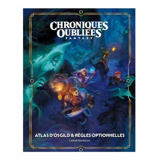 Chroniques Oubliées Fantasy 2nde édition - Atlas d'Osgild & Règles Optionnelles Black Book Editions - 1