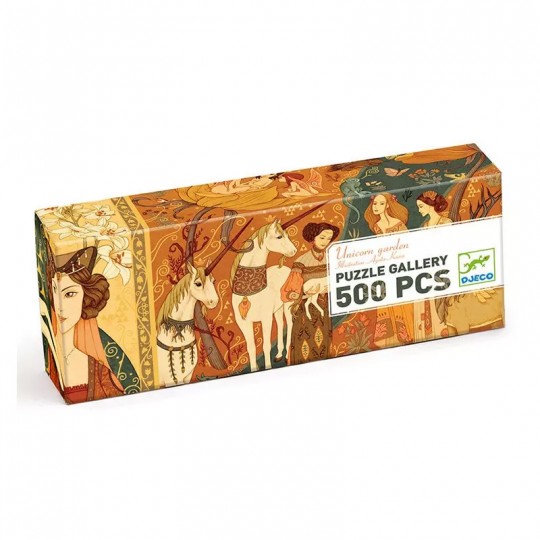 Puzzle Gallery Unicorn Garden 500 pcs - Djeco Djeco - 1