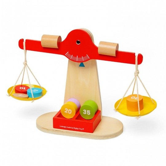 Balance avec poids d'équilibrage - Bigjigs BigJigs Toys - 1