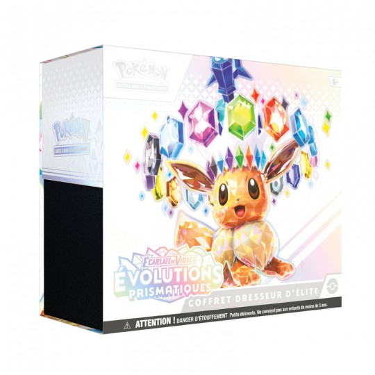 Pokémon : Coffret Dresseur d'Elite ETB EV8.5 : Évolutions Prismatiques - Evoli Pokémon - 1