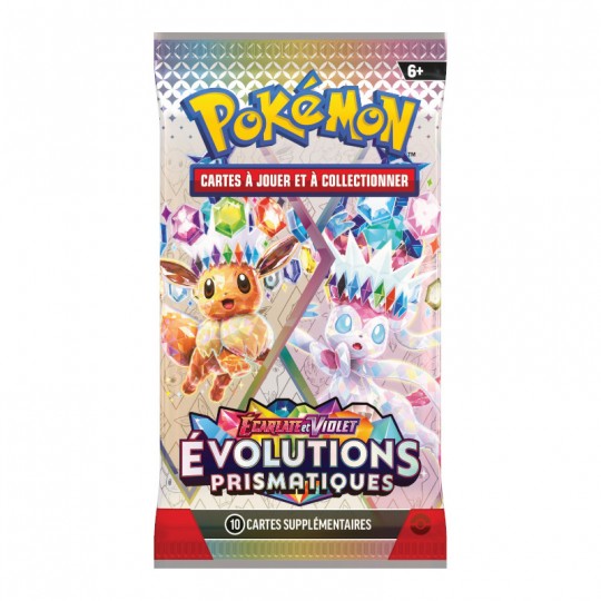 Pokemon EV8.5 : Évolutions Prismatiques - Booster à l'unité Pokémon - 1