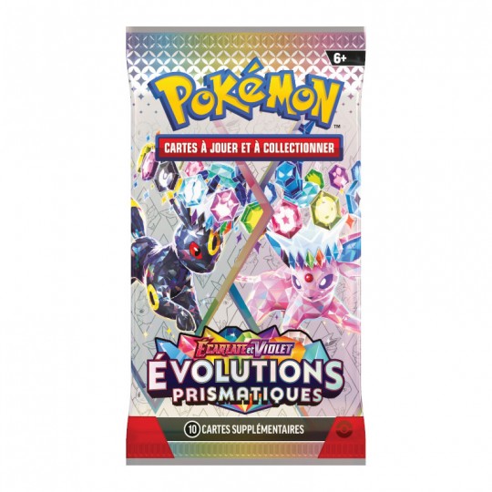 Pokemon EV8.5 : Évolutions Prismatiques - Booster à l'unité Pokémon - 2