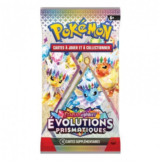 Pokemon EV8.5 : Évolutions Prismatiques - Booster à l'unité Pokémon - 3