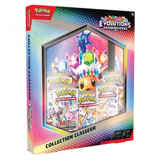 Pokémon : Coffret Collection Classeur EV8.5 : Évolutions Prismatiques - Evoli Pokémon - 1