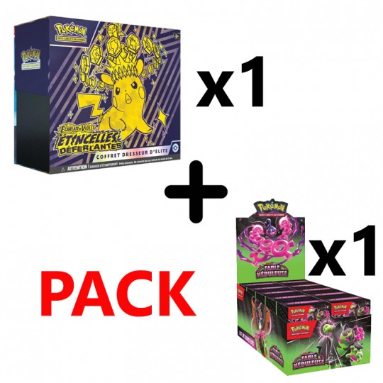 PACK ETB EV08 + 10 Bundles EV06.5 Pokémon - 1