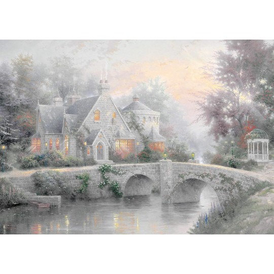 Schmidt Puzzles - Lamplight Manor/Hiver à Lamplight Manor - 2x1000 pcs Schmidt - 4