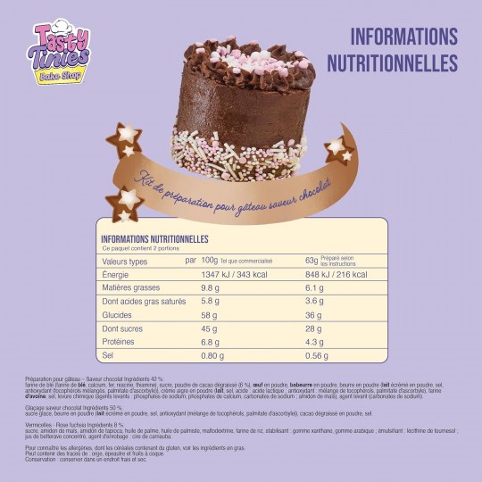 Kit de Cuisine Goliath - Tasty Tinies Bake Shop : Cake Kit Goliath - 5