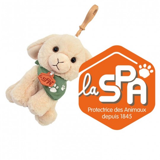 Porte clé : Bijou de sac X SPA Chat Beige 13 cm Histoire d'Ours Histoire d'Ours - 3