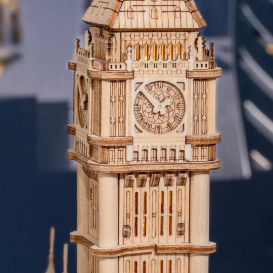 Big Ben lumineux - Puzzle 3D Mécanique en bois Rolife Rolife - 3