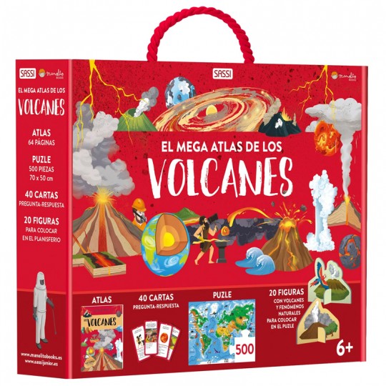 Le Coffret Méga Atlas des Volcans (édition 2024) - Sassi Sassi - 1