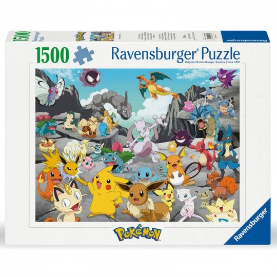 Puzzle Pokémon Classics - 1500 pcs Ravensburger - 1