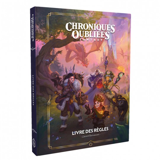 Chroniques Oubliées Fantasy 2e édition - Livre de Règles (souple) Black Book Editions - 1