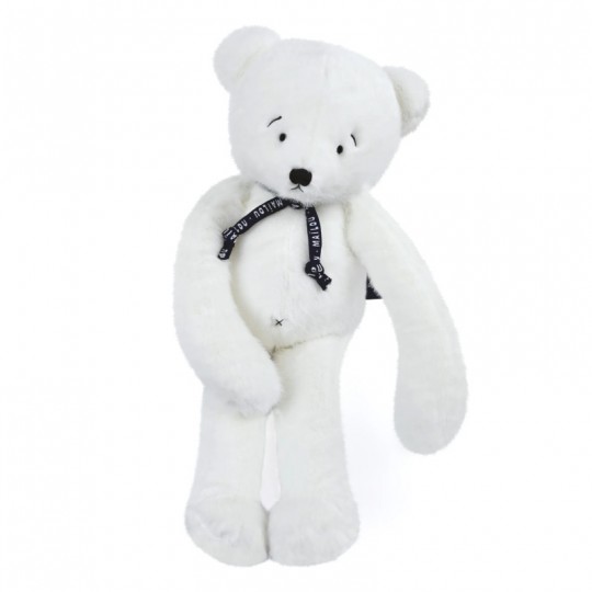 Peluche Méloé : L'Ours Blanc 37 cm - Maïlou Tradition Maïlou Tradition - 1