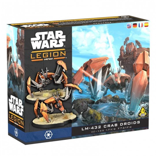 Star Wars Legion - Extension d'unité LM-432 Crab Droid Atomic Mass Games - 2