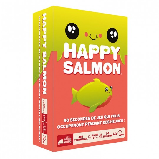 Happy Salmon Exploding Kittens - 1